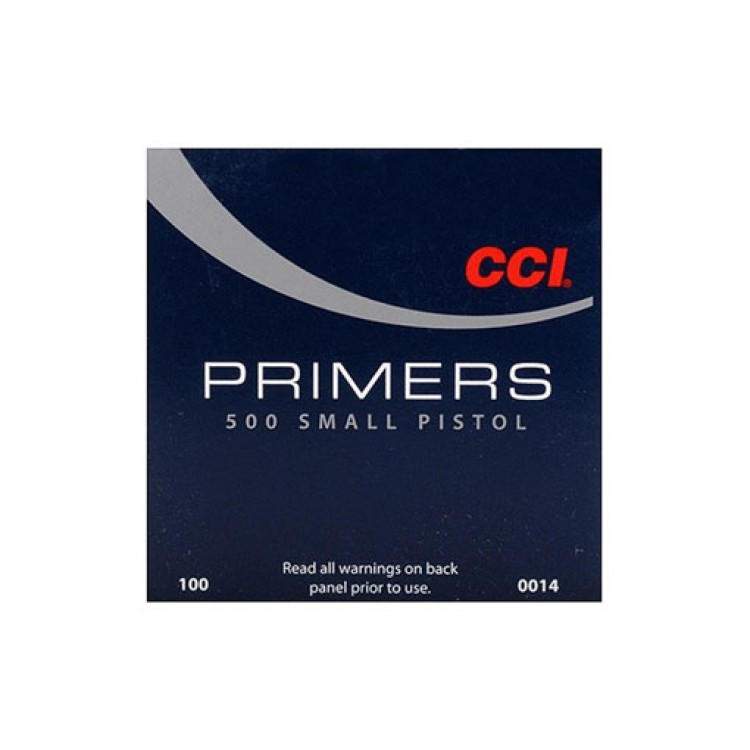 CCI Small Pistol Primers No. 500