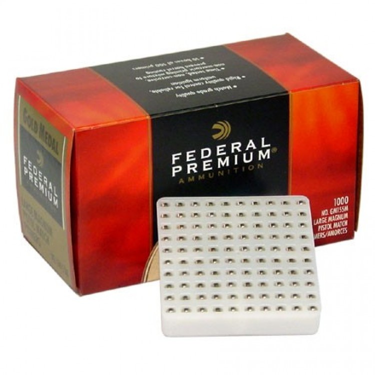 Federal Premium Gold Medal Large Rifle Match Primers